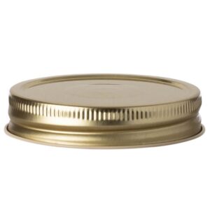 70-450 GOLD TINPLATE CONTINUOUS THREAD CLOSURE - PLASTISOL - NO BUTTON
