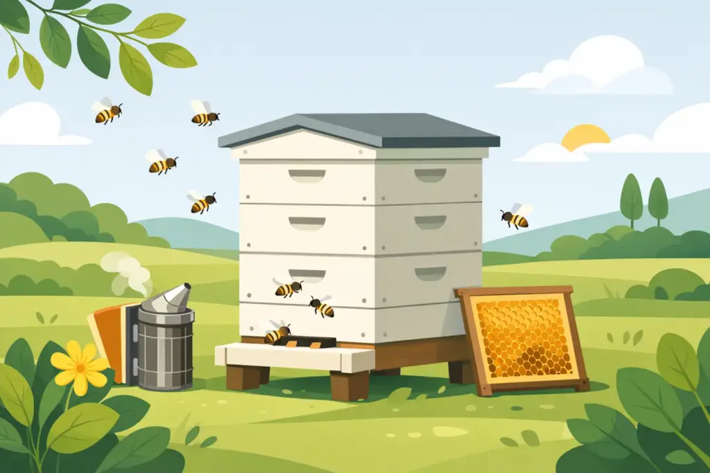 Best Beehive for Beginners Is a 10-Frame Langstroth