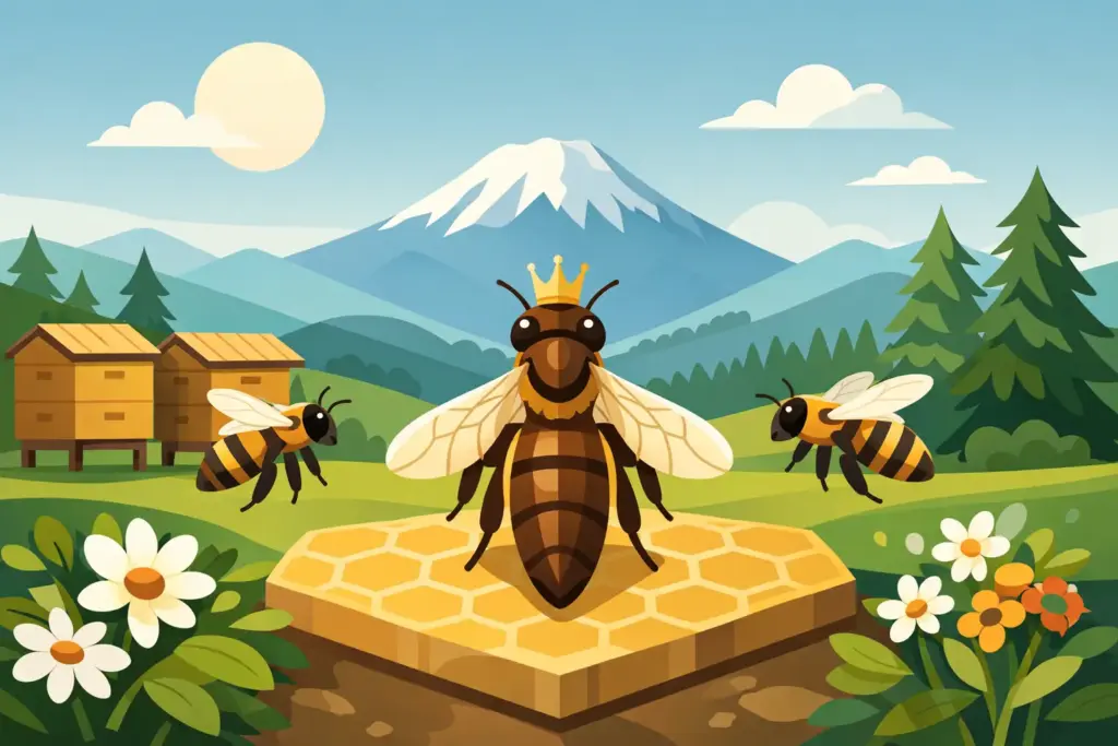 New World Carniolan Queen Bees for PNW Hives
