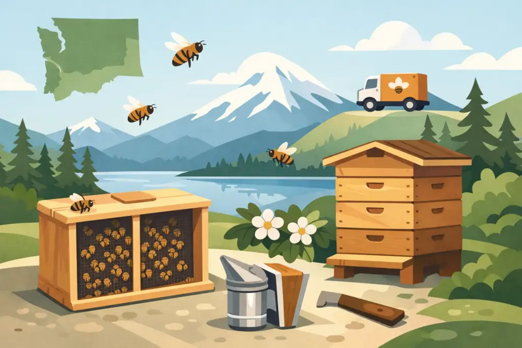 Where to Buy Bee Packages in the Pacific Northwest