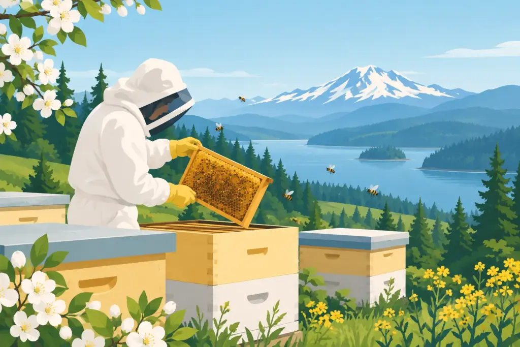 Spring Colony Expansion Guide for PNW Beekeepers